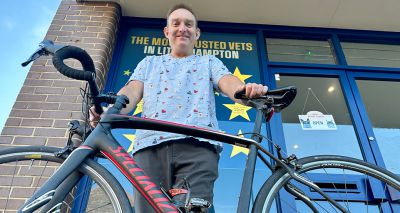 Vet to cycle across South America for cat charity